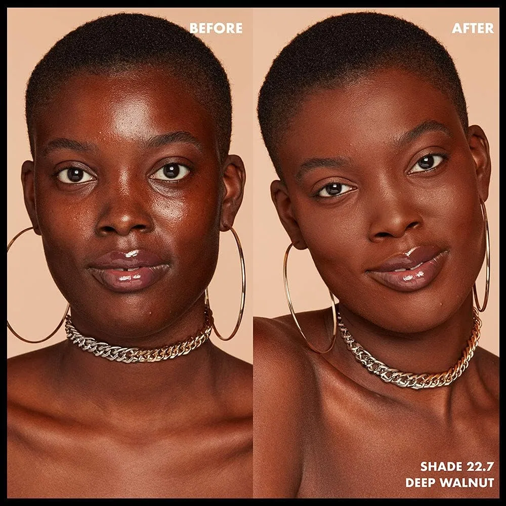 Тональное средство Nyx Professional Makeup Cantostop One-Stop Full Coverage Foundation 22.7 Deep Walnut 30 мл — фото 4
