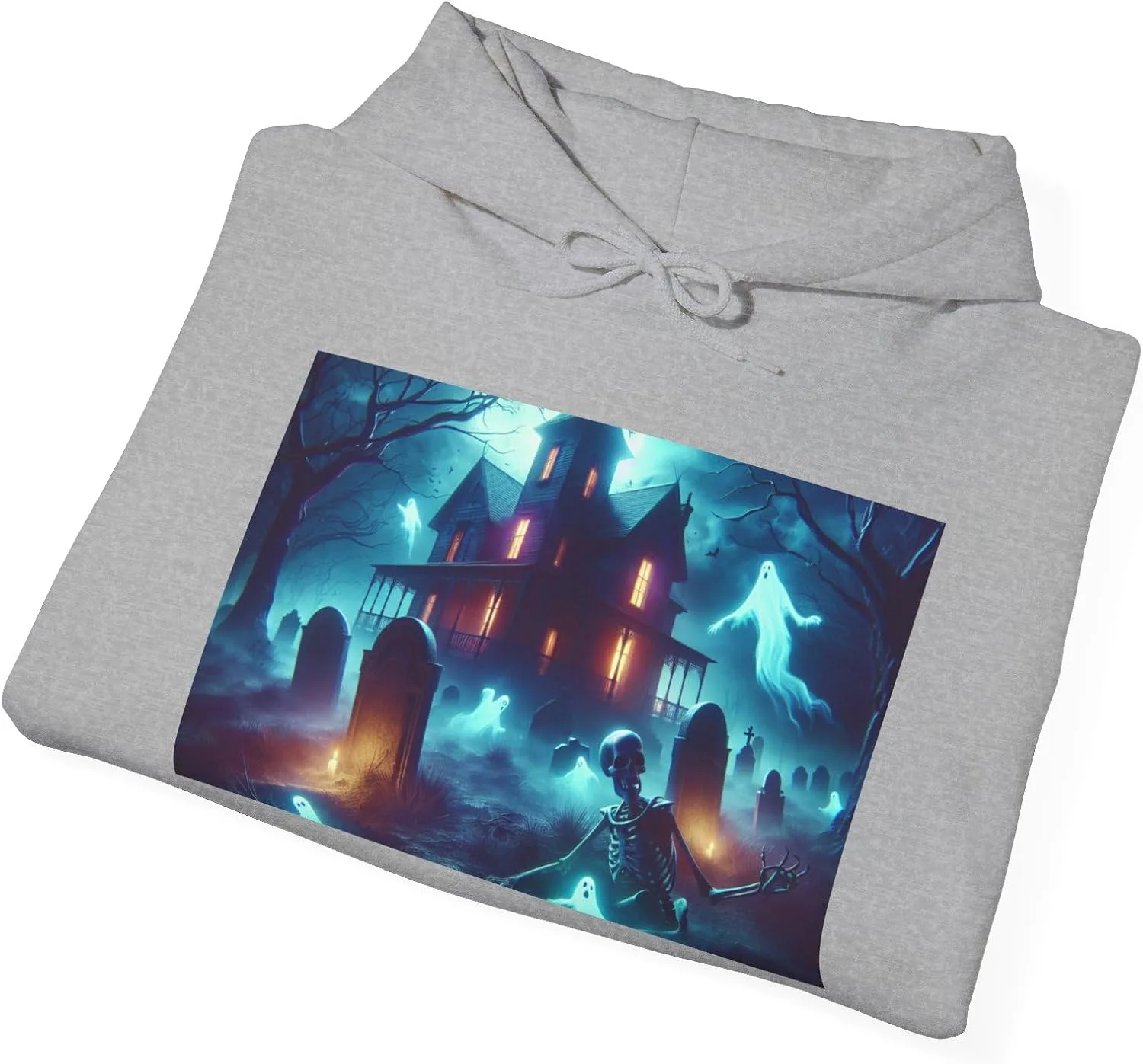 Толстовка с капюшоном Heavy Blend Unisex для Хэллоуина — фото 4