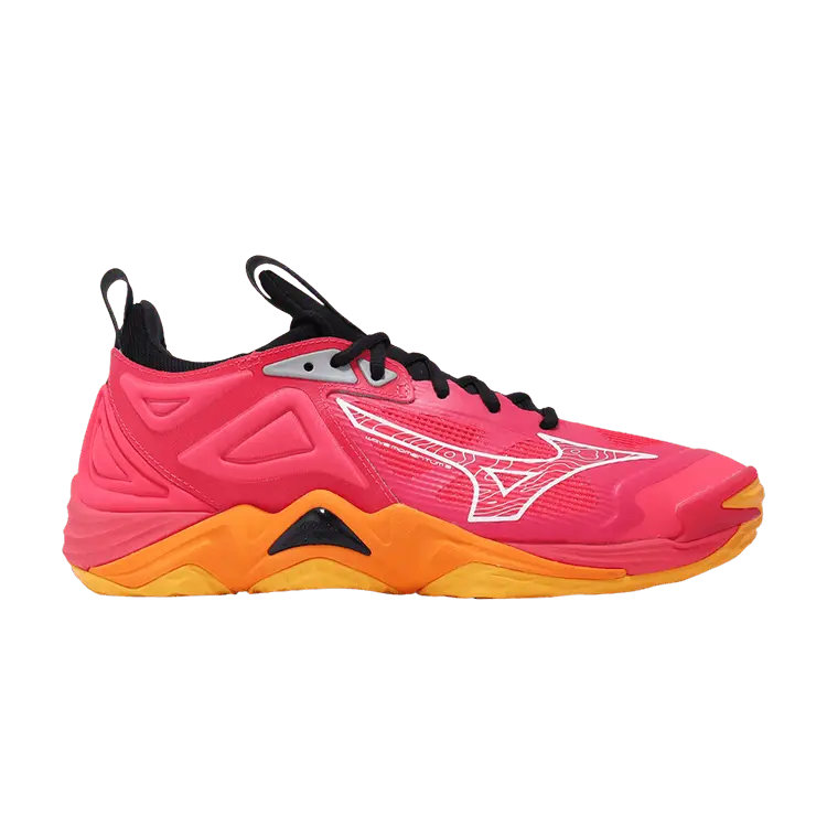 

Кроссовки Mizuno Wave Momentum 3 Radiant Red Carrot Curl, красный