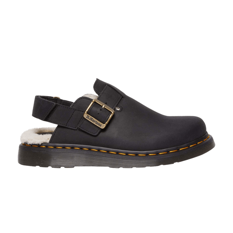

Мюли Jorge 2 Faux Fur Lined Slingback Mule 'Black', черный