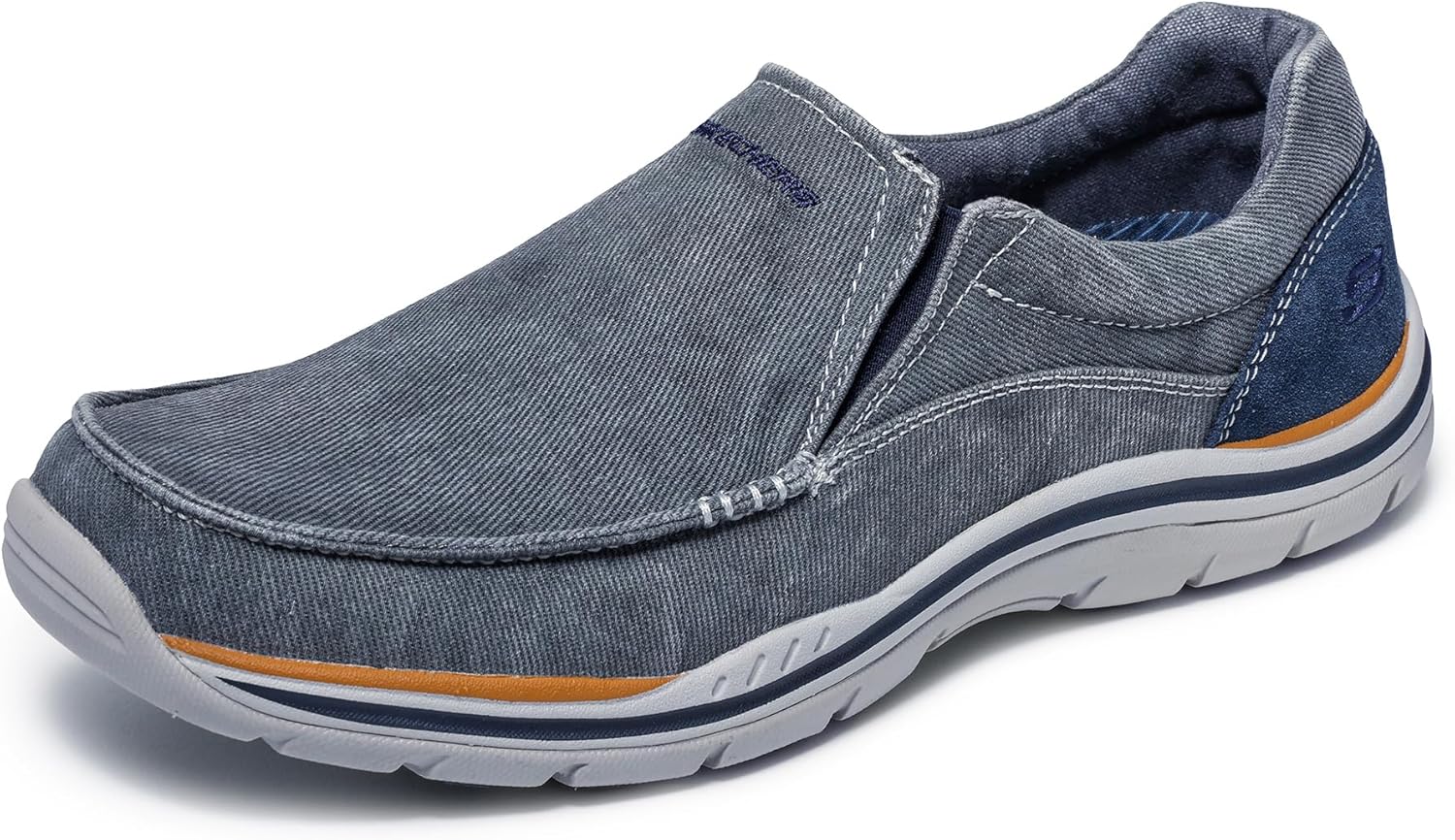 

Мужские слипоны Skechers Expected Avillo с расслабленной посадкой, синий