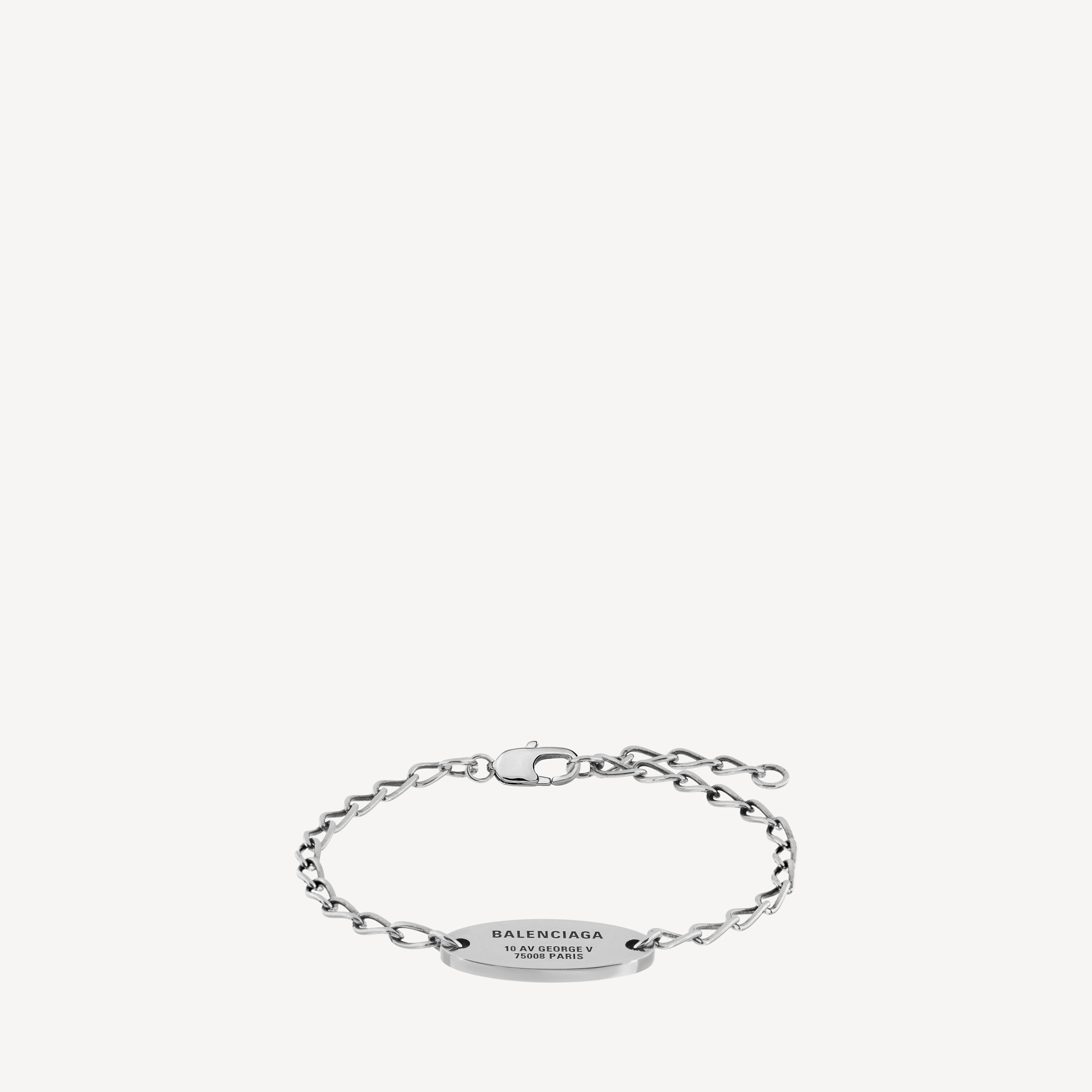 

Браслет Everyday в состаренном серебре BALENCIAGA, серебряный
