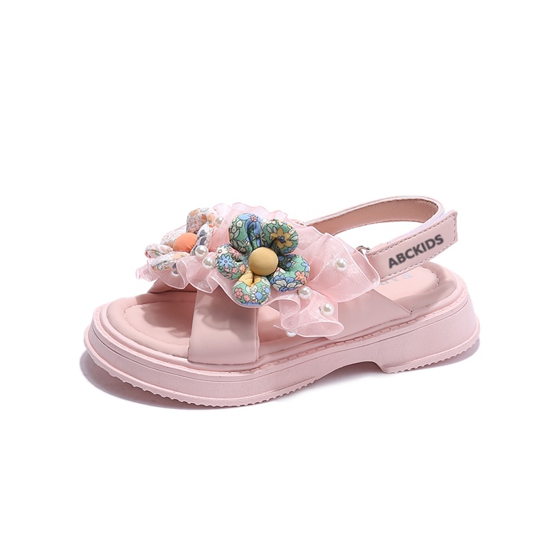 

Сандалии детские, легкие, износостойкие, с амортизацией, низкие ABC KIDS, розовый