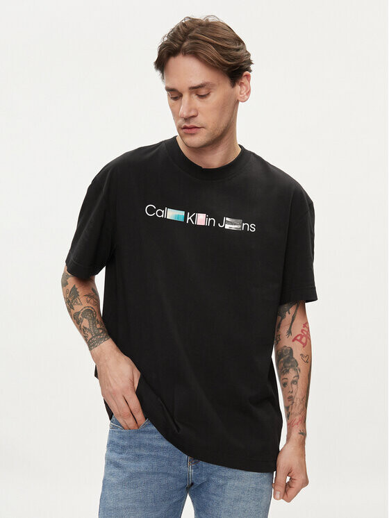 

Футболка стандартного кроя Calvin Klein, черный