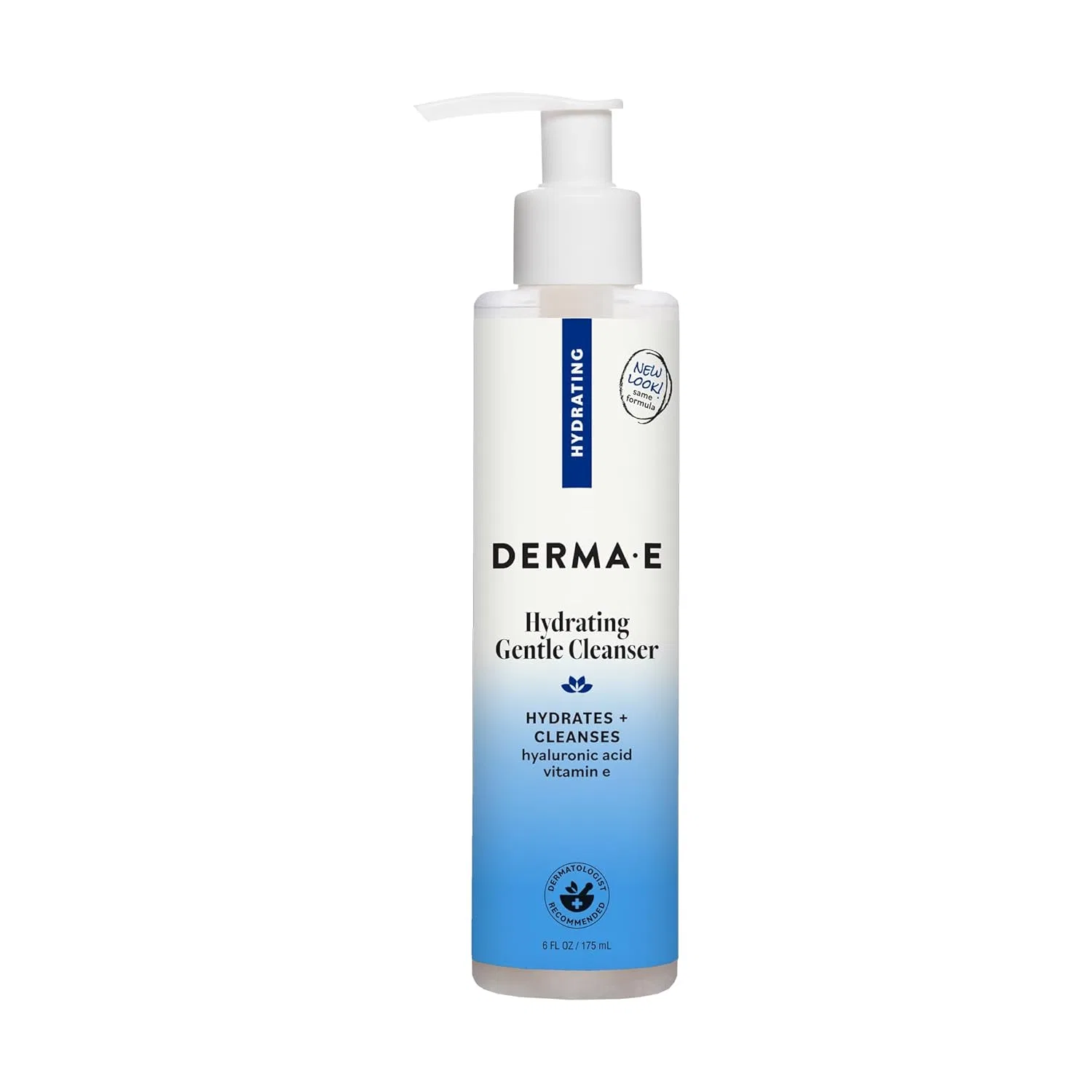 Увлажняющее очищающее средство Derma E Natural Bodycare Hyaluronic 177 мл Derma E
