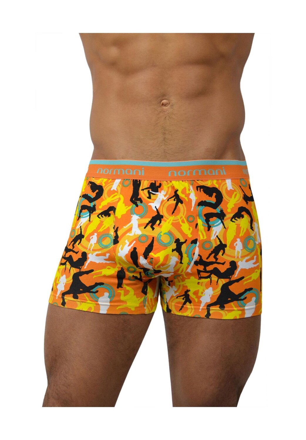 

Набор из 6 боксеров в стиле ретро из хлопка normani, цвет Dance And Style Orange