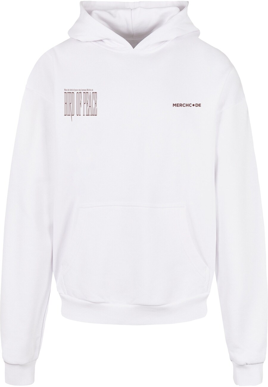

Толстовка с капюшоном Merchcode Sweatshirt Birds Of Peace 2, белый