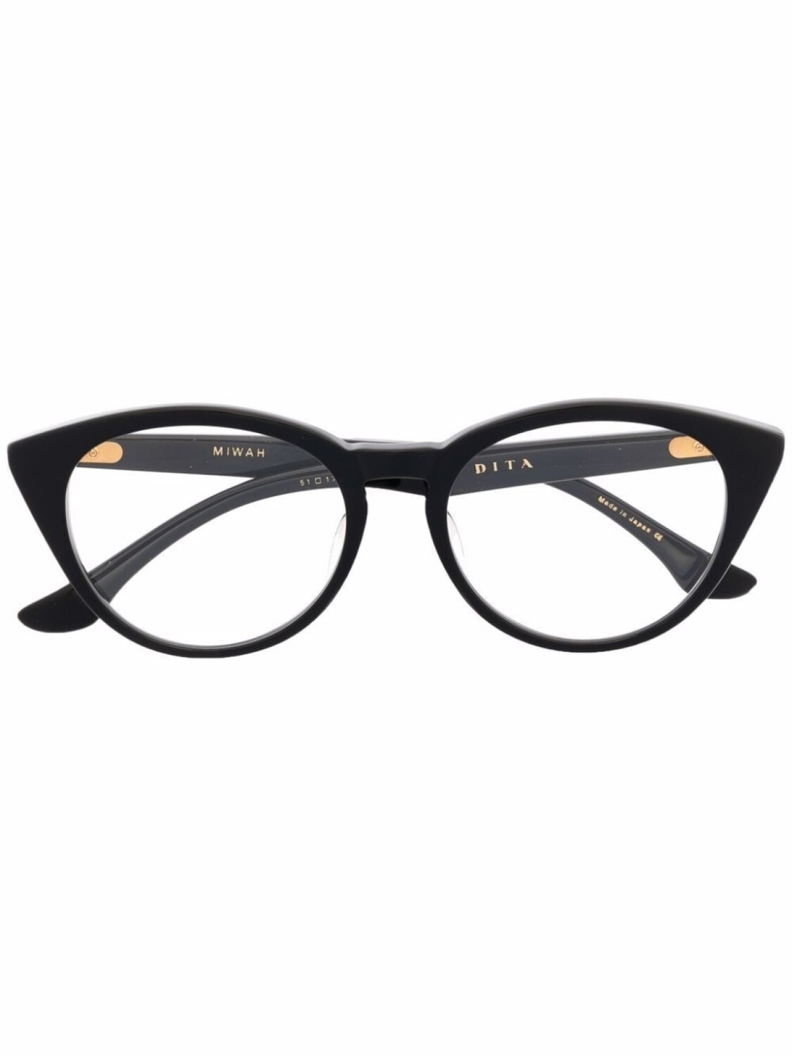 

Dita Eyewear очки в круглой оправе, черный