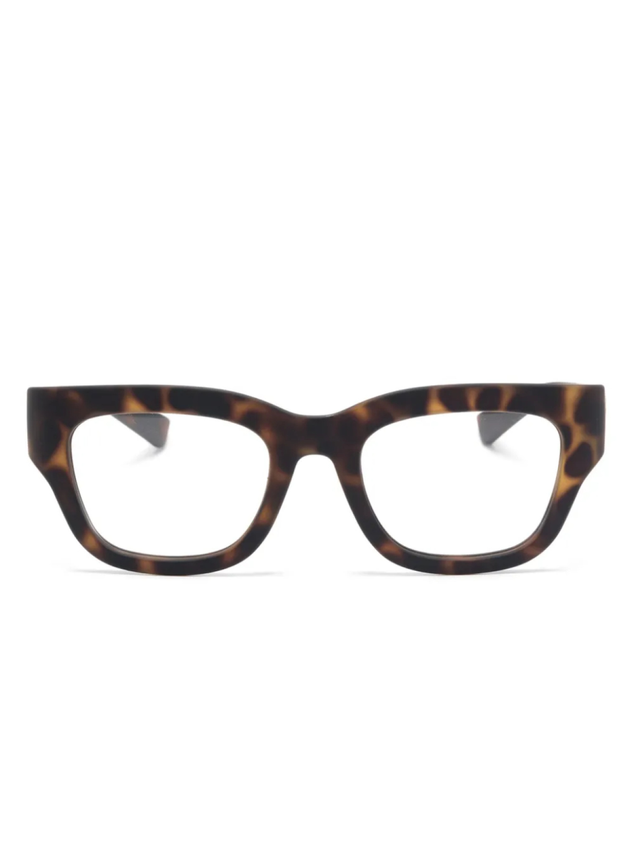 

Gucci Eyewear очки с логотипом Interlocking G, черный