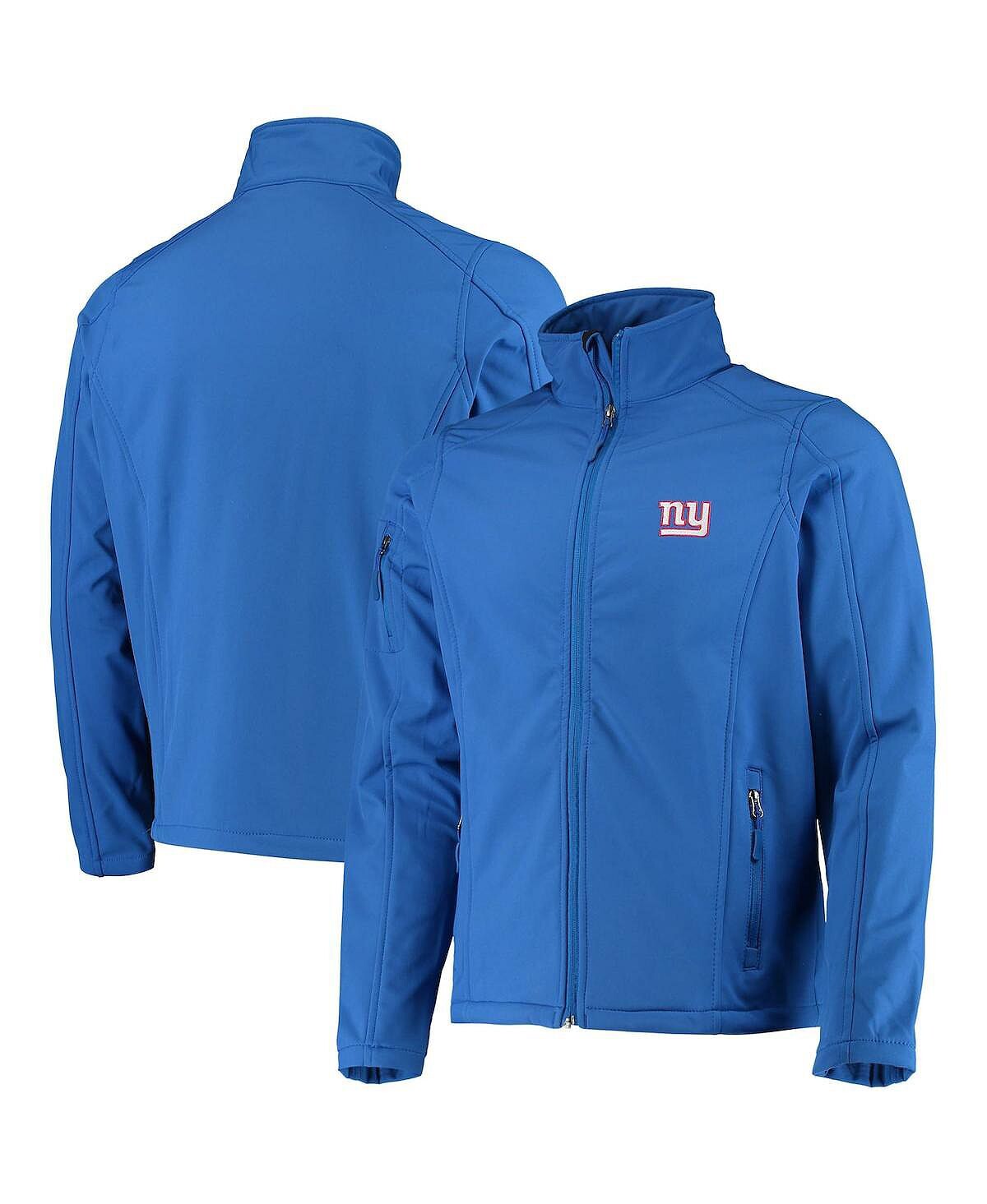 

Мужская куртка Royal New York Giants Sonoma Softshell с молнией во всю длину Dunbrooke