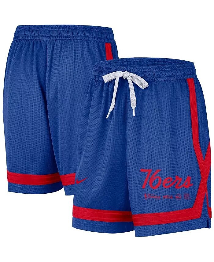 

Женские шорты Royal Philadelphia 76ers Crossover Performance Nike