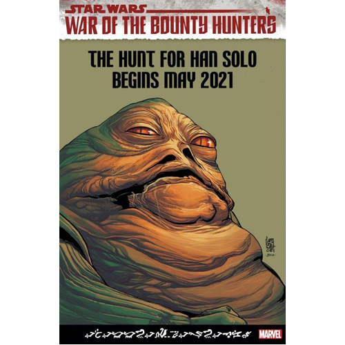 

Книга Star Wars War Bounty Hunters Jabba Hutt #1 Headshot Variant