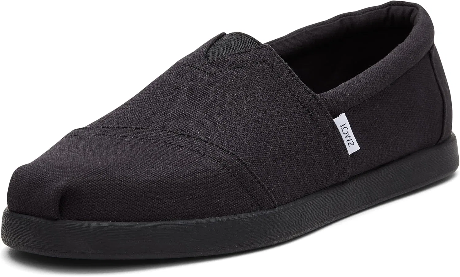Мужские плоские туфли TOMS Alp FWD, Black Recycled Cotton Canvas
