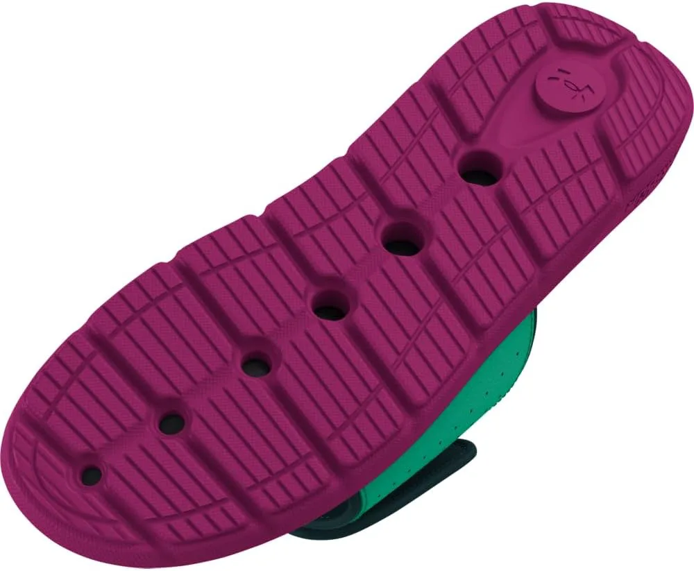 Мужские сандалии Under Armour Ignite Pro с графическим принтом, зеленый — фото 4