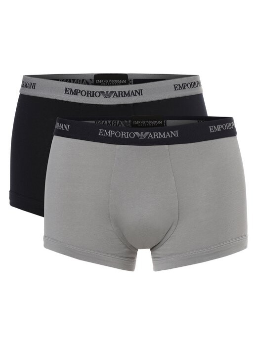 

Брюки в упаковке 2 шт. Emporio Armani, серый