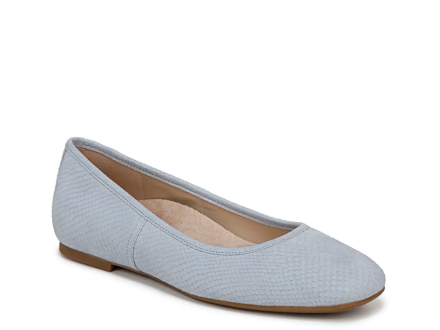 Балетки Vionic Orinda 2 Ballet Flat, Light Blue Leather