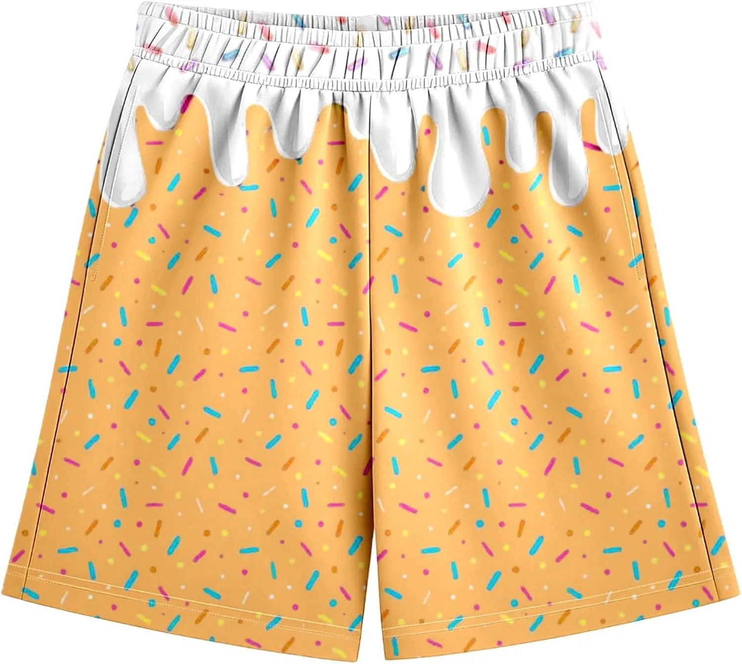 Шорты Active Shorts Boys Ice Cream, белый — фото 3