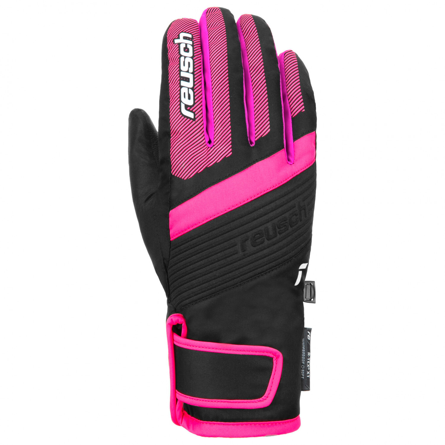 

Перчатки Reusch Duke R-Tex XT Junior, цвет Black/Pink Glo