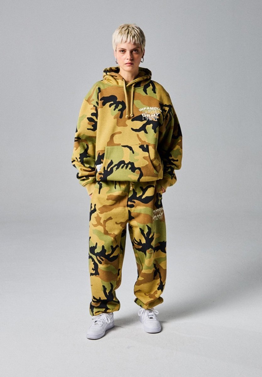 

Спортивные брюки FOLLOW THE DOLLAR CAMO Grimey, зеленый