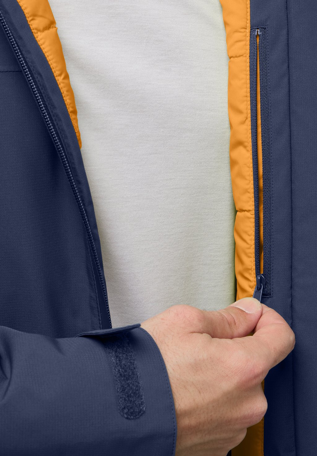 

Куртка для активного отдыха Jack Wolfskin, темно-синий