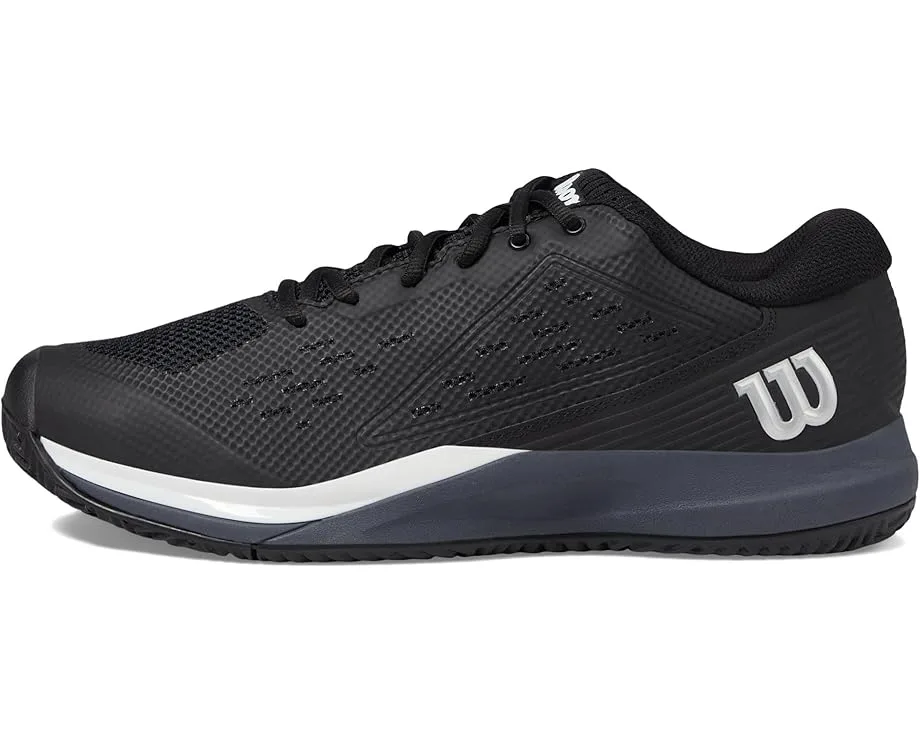 Кроссовки Wilson Rush Pro Ace, Black/Ombre Blue/White — фото 4