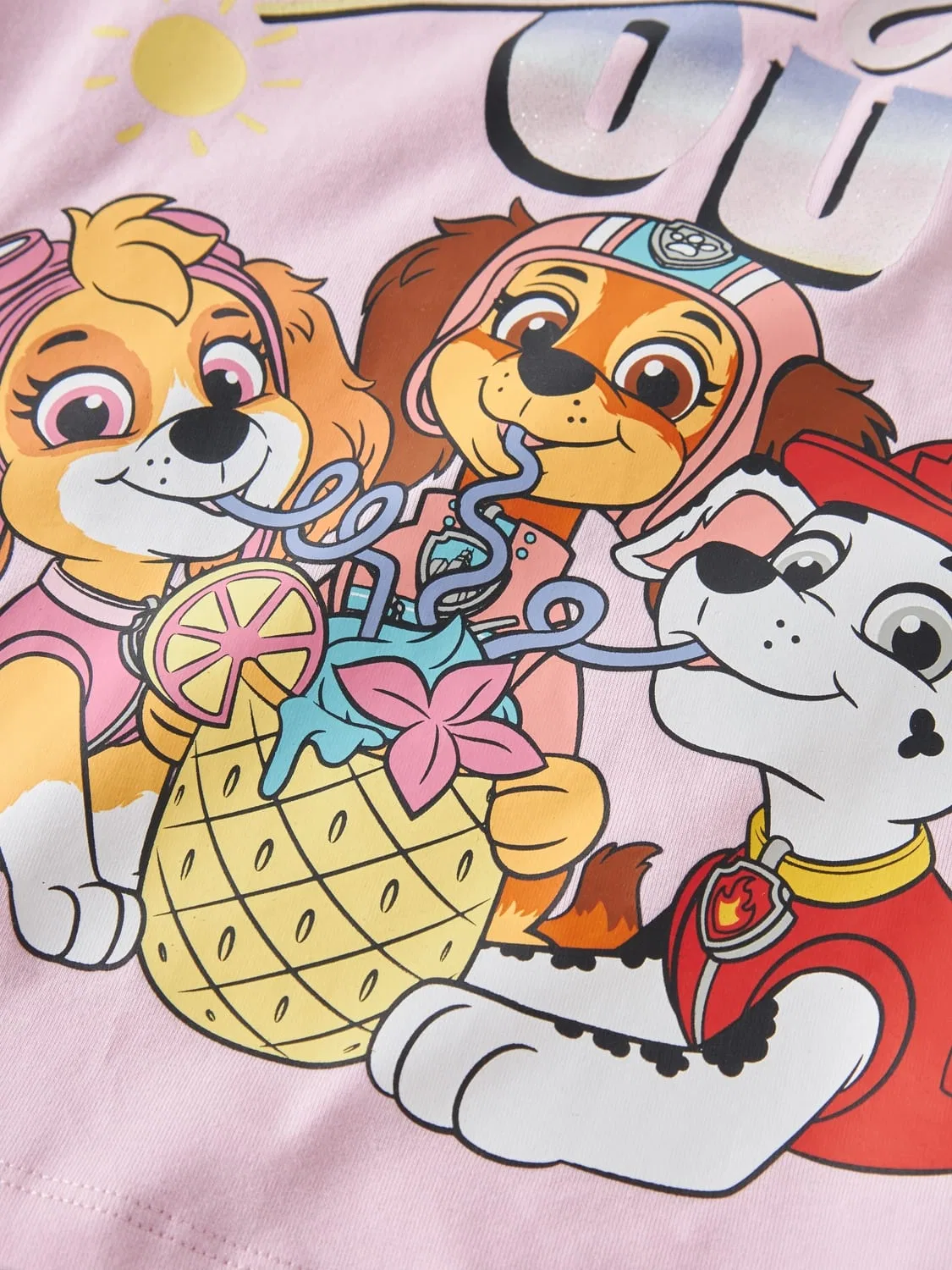 Футболка с глиттер-принтом Paw Patrol Name it, pirouette — фото 3