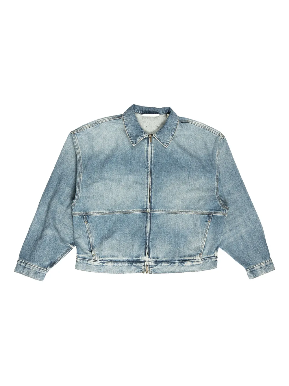 

Джинсовая куртка на молнии FEAR OF GOD ESSENTIALS, синий