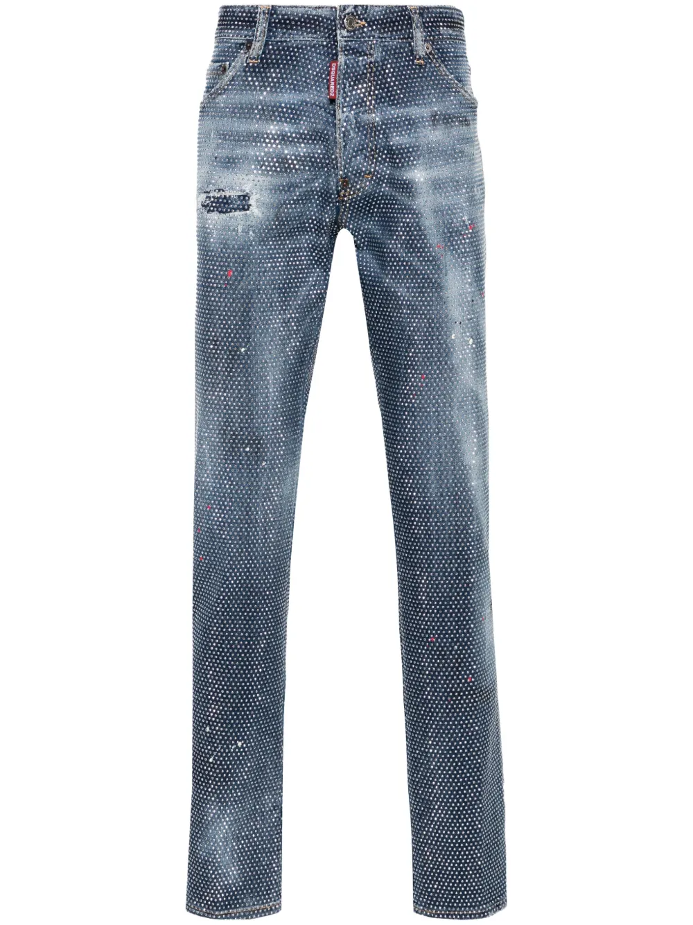 

Узкие джинсы Cool Guy средней посадки DSQUARED2, синий