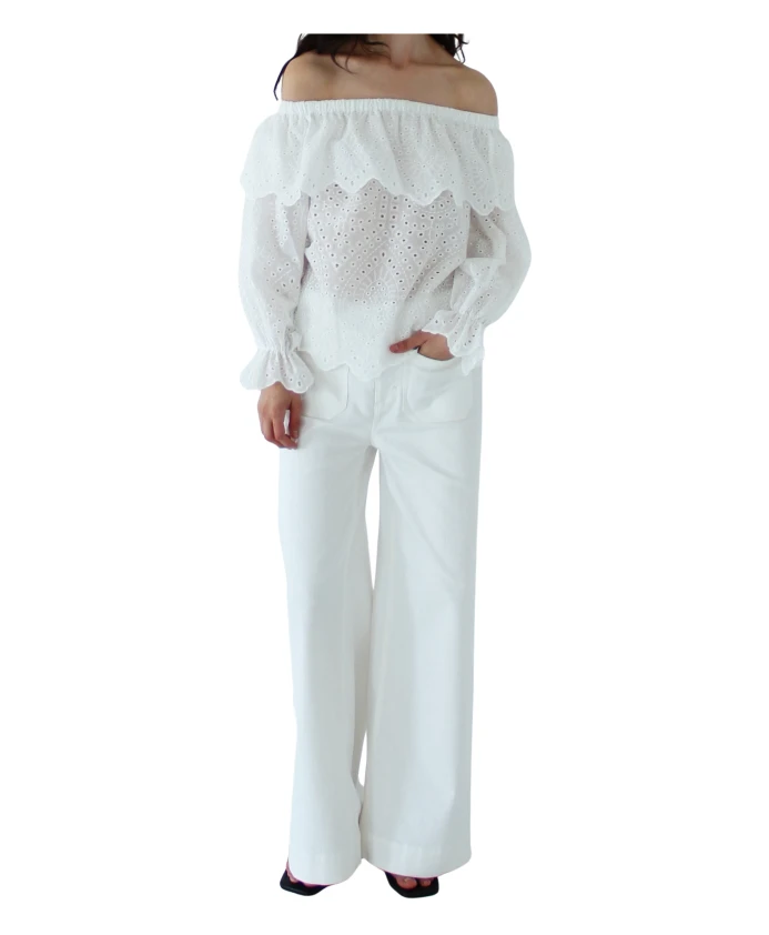 

Джинсы Bennett 70-х годов, кремовый цвет Designers Remix, бежевый