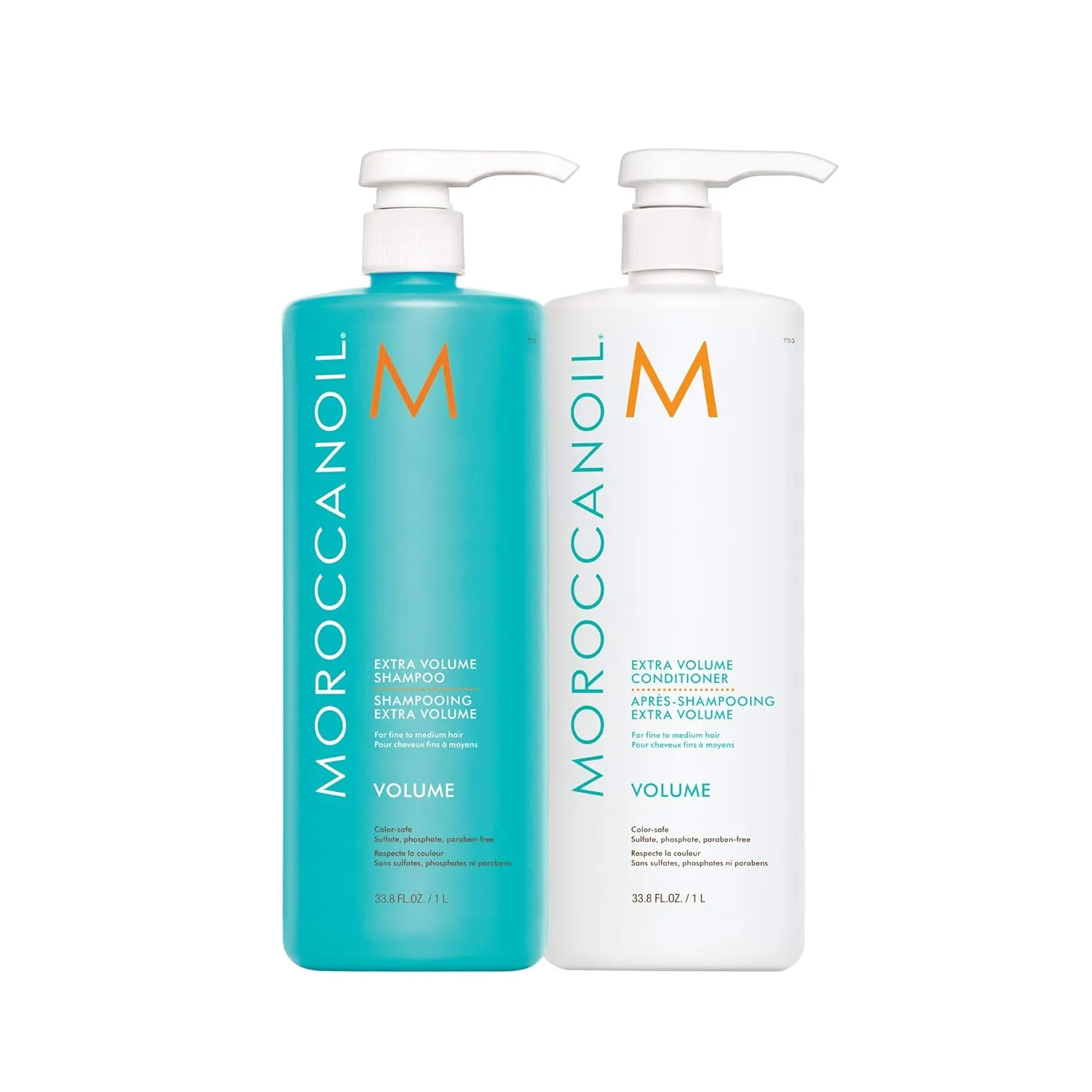 Набор шампуня и кондиционера Moroccanoil Extra Volume 1000 мл