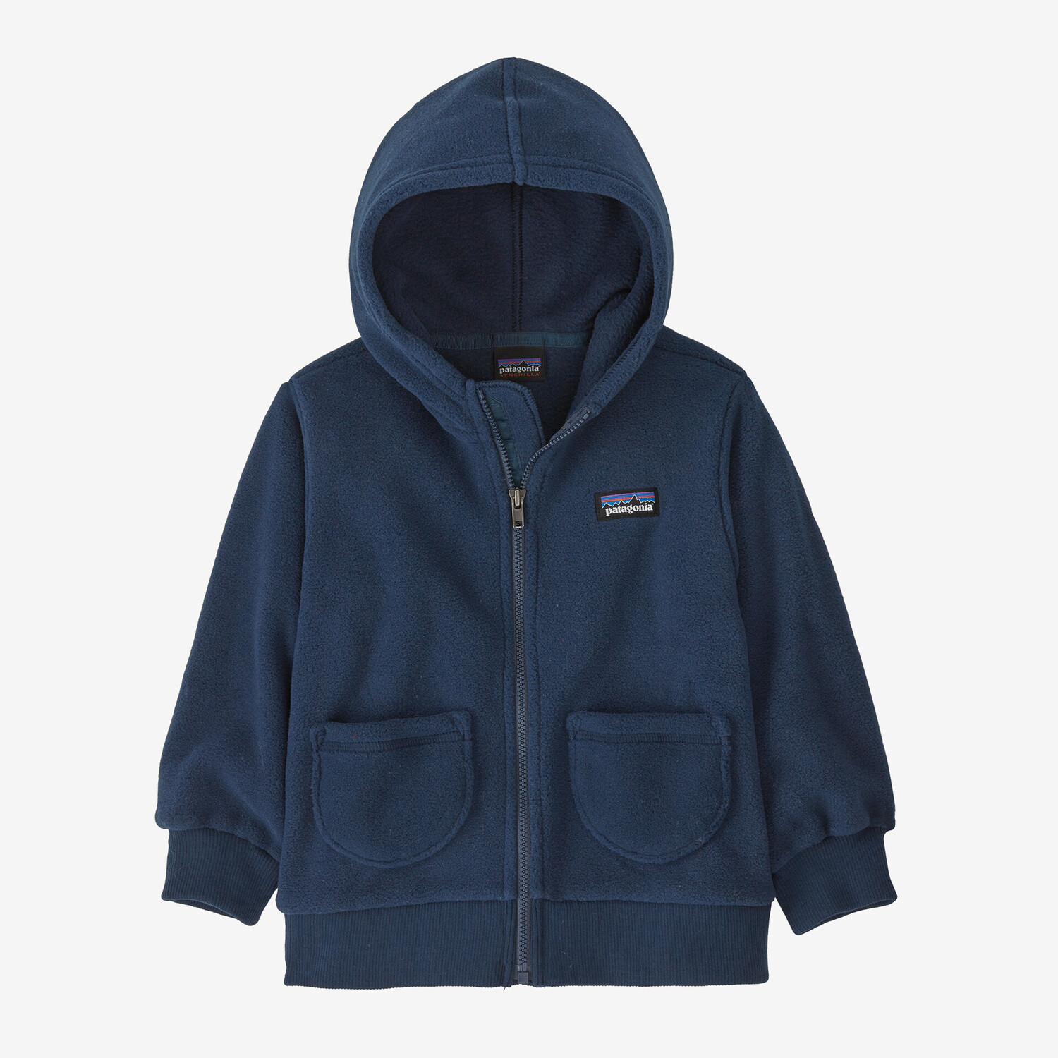 

Флисовый кардиган Baby Synchilla Patagonia, новый темно-синий