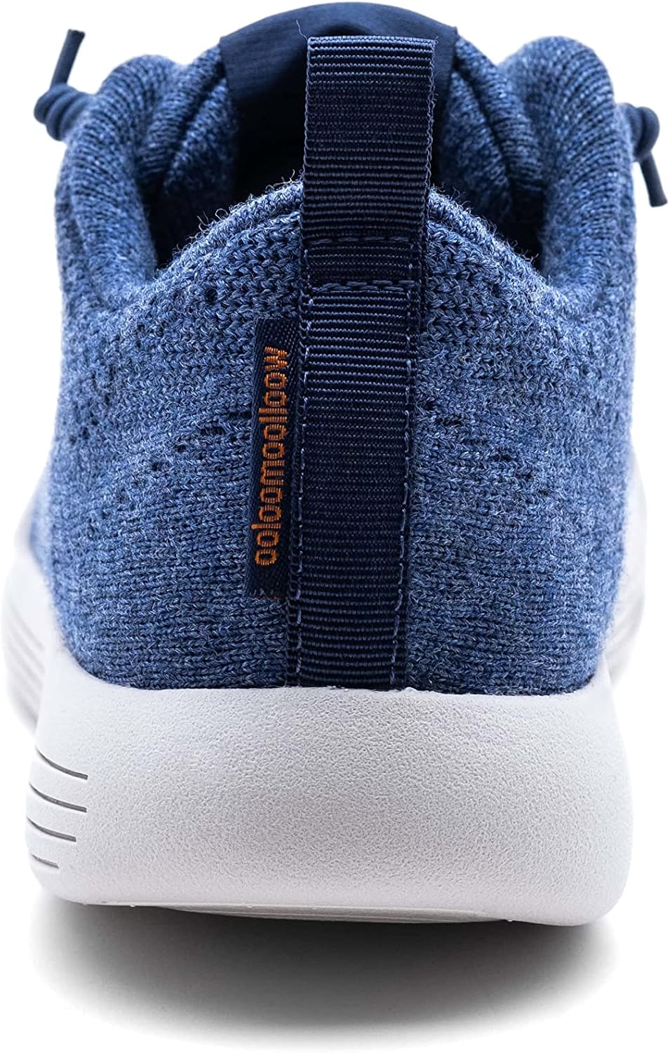Кроссовки Woolloomooloo Shoe Belmont унисекс из мериносовой шерсти- модель без шнурков или со шнуровкой для комфорта, поддержки, легкости, мягкости, влагоотведения и воздухопроницаемости, Denim — фото 4