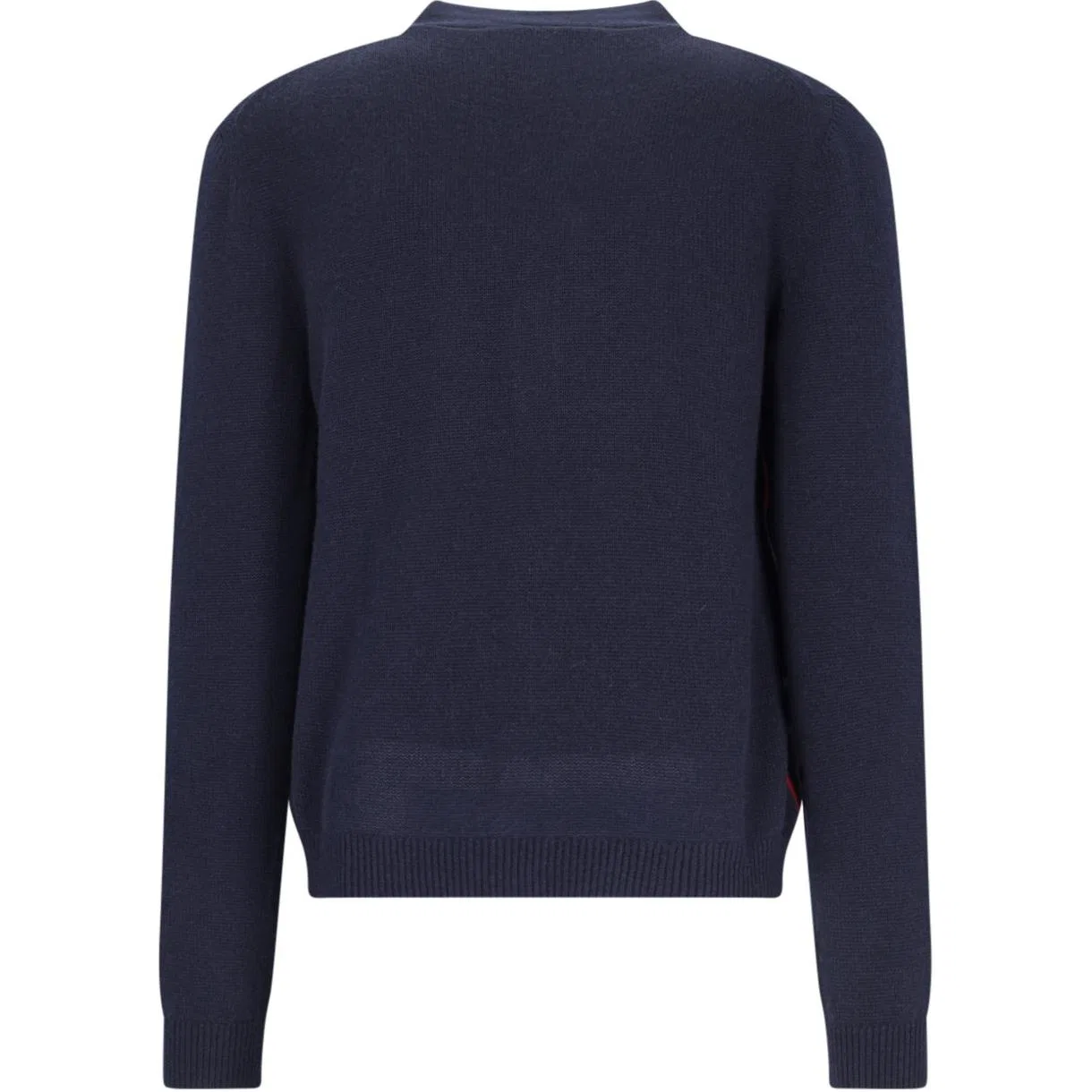Кардиган GUCCI Buttoned Up с V-образным вырезом на пуговицах, Marine Blue — фото 3
