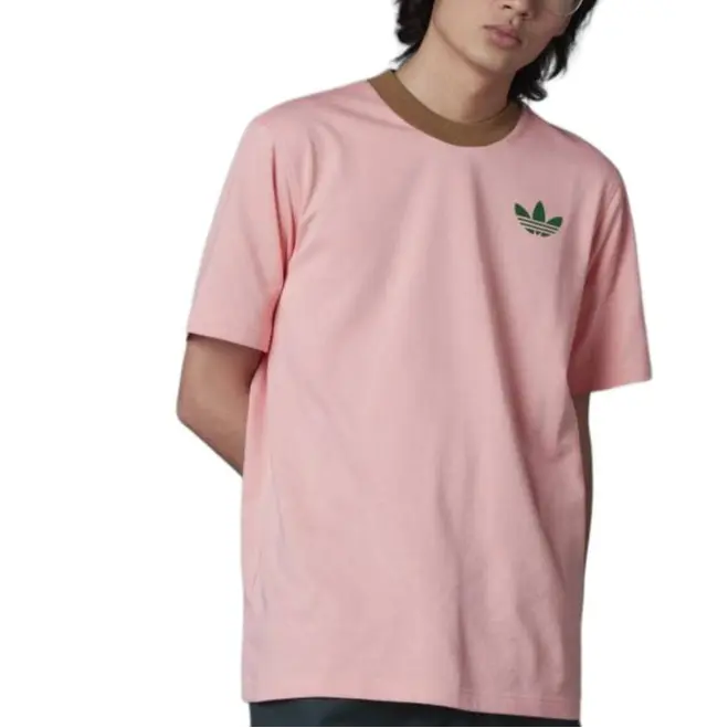 Футболка Adicolor 70s мужская розовая Adidas Originals, розовый — фото 4