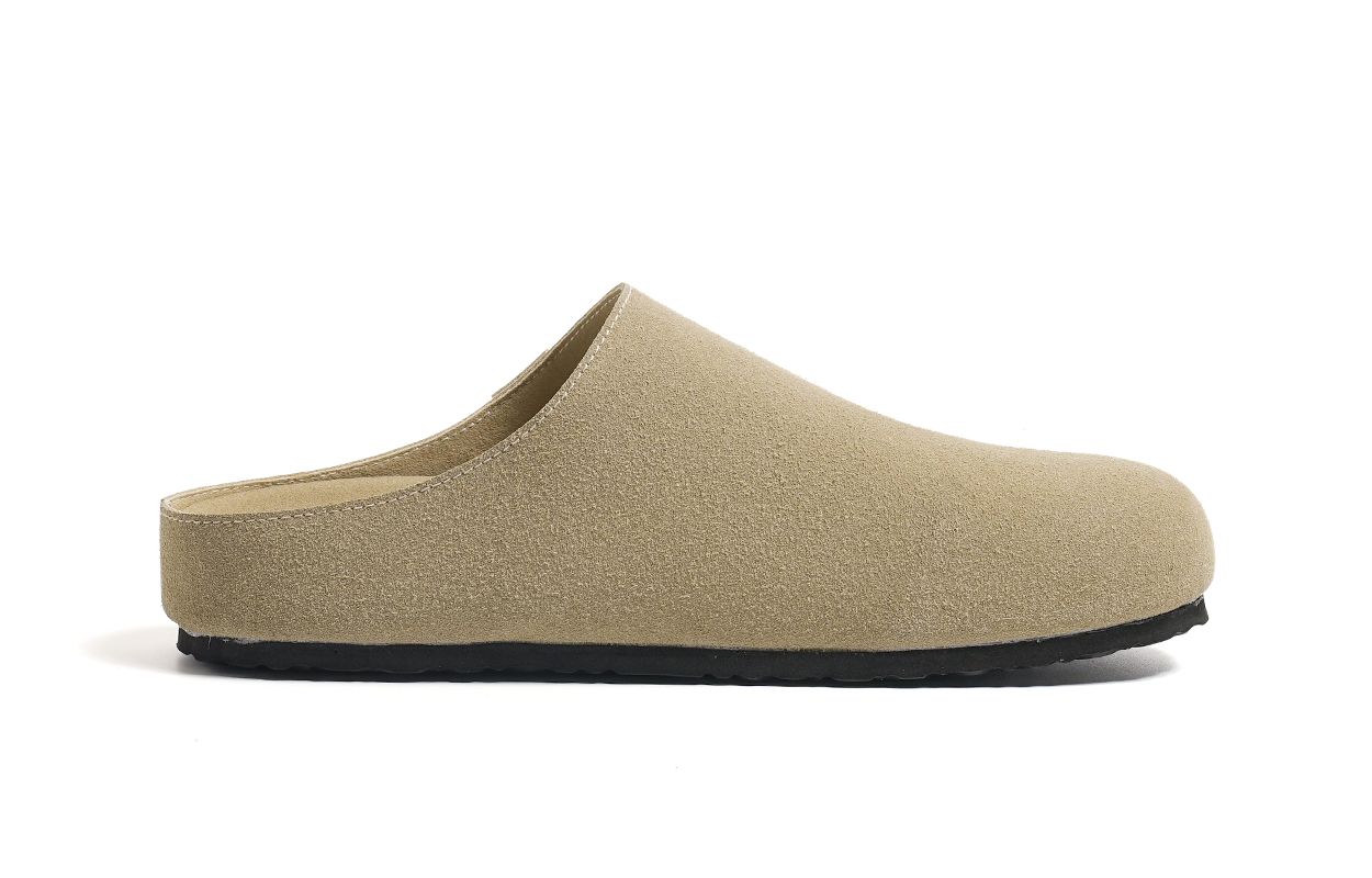 Слипоны мужские Slip Resistant Abrasion Resistant Closed Toe HUANQIU, хаки — фото 2