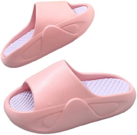 

Повседневные тапочки и сандалии BYDZKJ, сандалии с двойным слоем и мягкой стелькой, противоскользящие толстые подошвы, удобные, легкие и износостойкие для пляжного отдыха, розовый