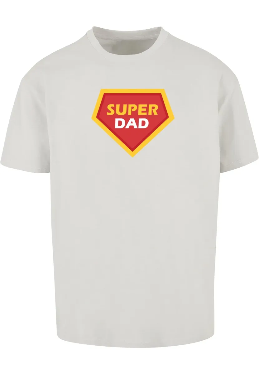 

Футболка Merchcode " Merchcode Men's Fathers Day — Футболка Super Dad Heavy Oversize", цвет Lightasphalt