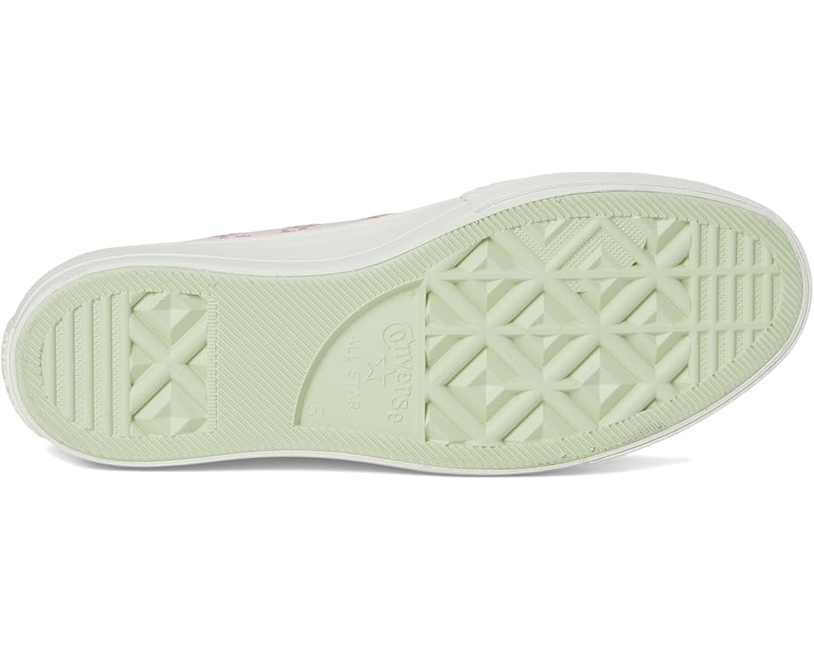 Кроссовки Converse Chuck Taylor All Star Low-Top Lift Platform Sneaker, цвет Summit Pink/Vintage White/Egret — фото 3