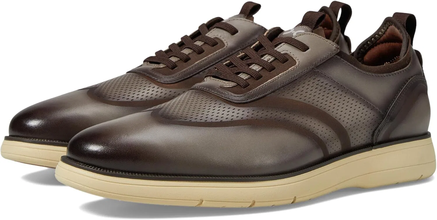 Мужские оксфорды Stacy Adams Edgewood Wingtip на эластичной шнуровке, Taupe