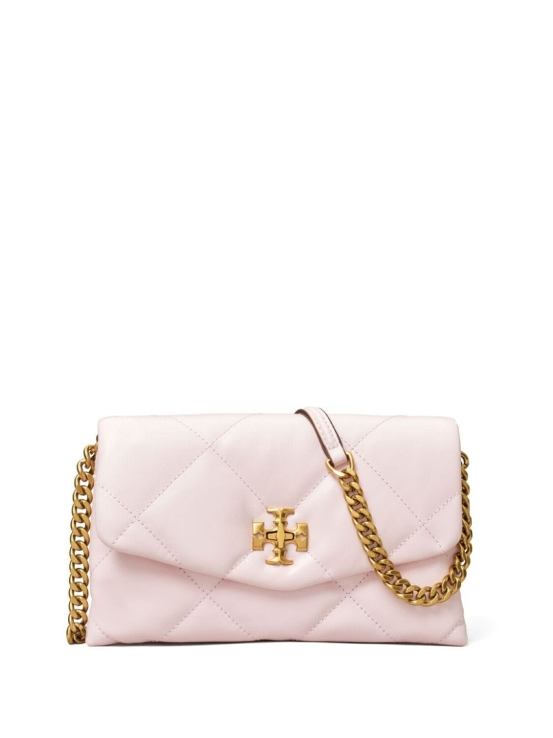 

Tory Burch стеганая мини-сумка Kira, розовый