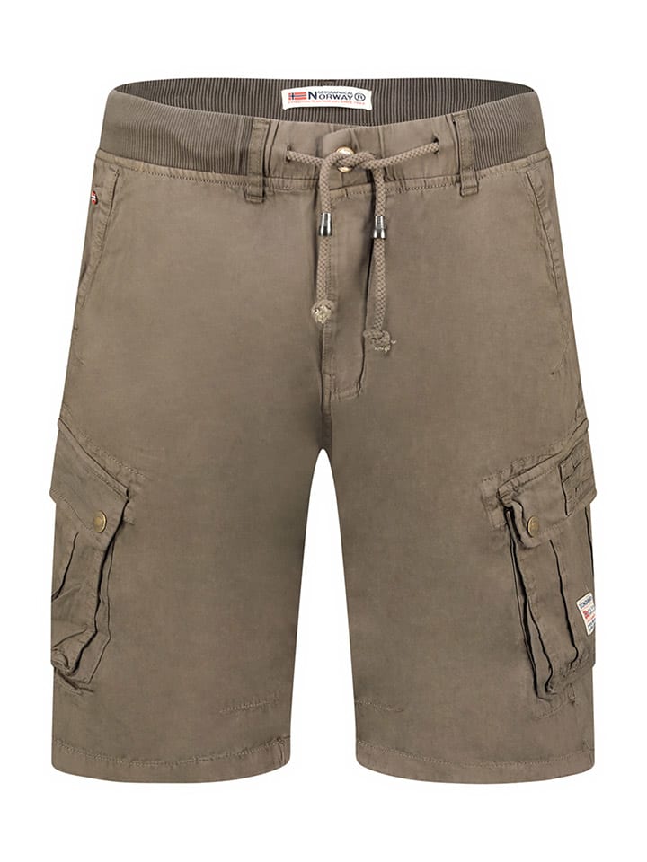 

Тканевые шорты Pakito Geographical Norway, серо-коричневый