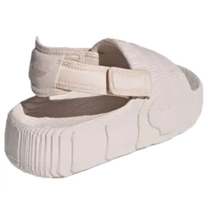 Сандалии (WMNS) adidas Adilette 22 XLG Slide 'Putty Mauve', бежевый — фото 4