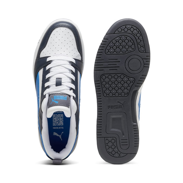 Кроссовки rebound v6 low 'hyperlink blue galactic grey' Puma, белый — фото 4