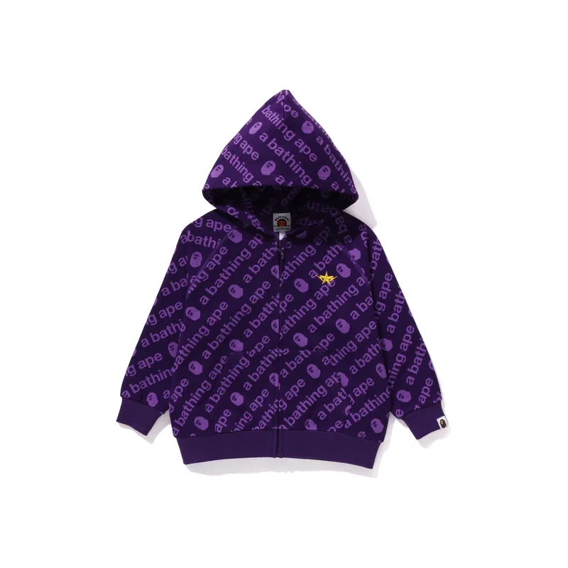 Свитшот детский A Bathing Ape Purple PPX