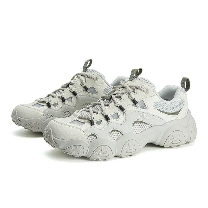 Кроссовки FILA FLUID 7 серо-белые — фото 4
