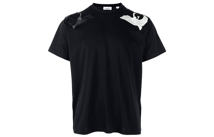 

Мужская футболка Burberry, цвет Black