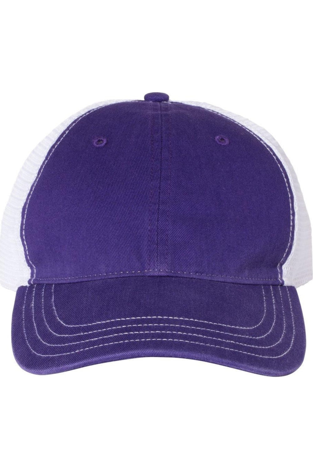

Кепка дальнобойщика Richardson Garment-Washed, фиолетовый/белый