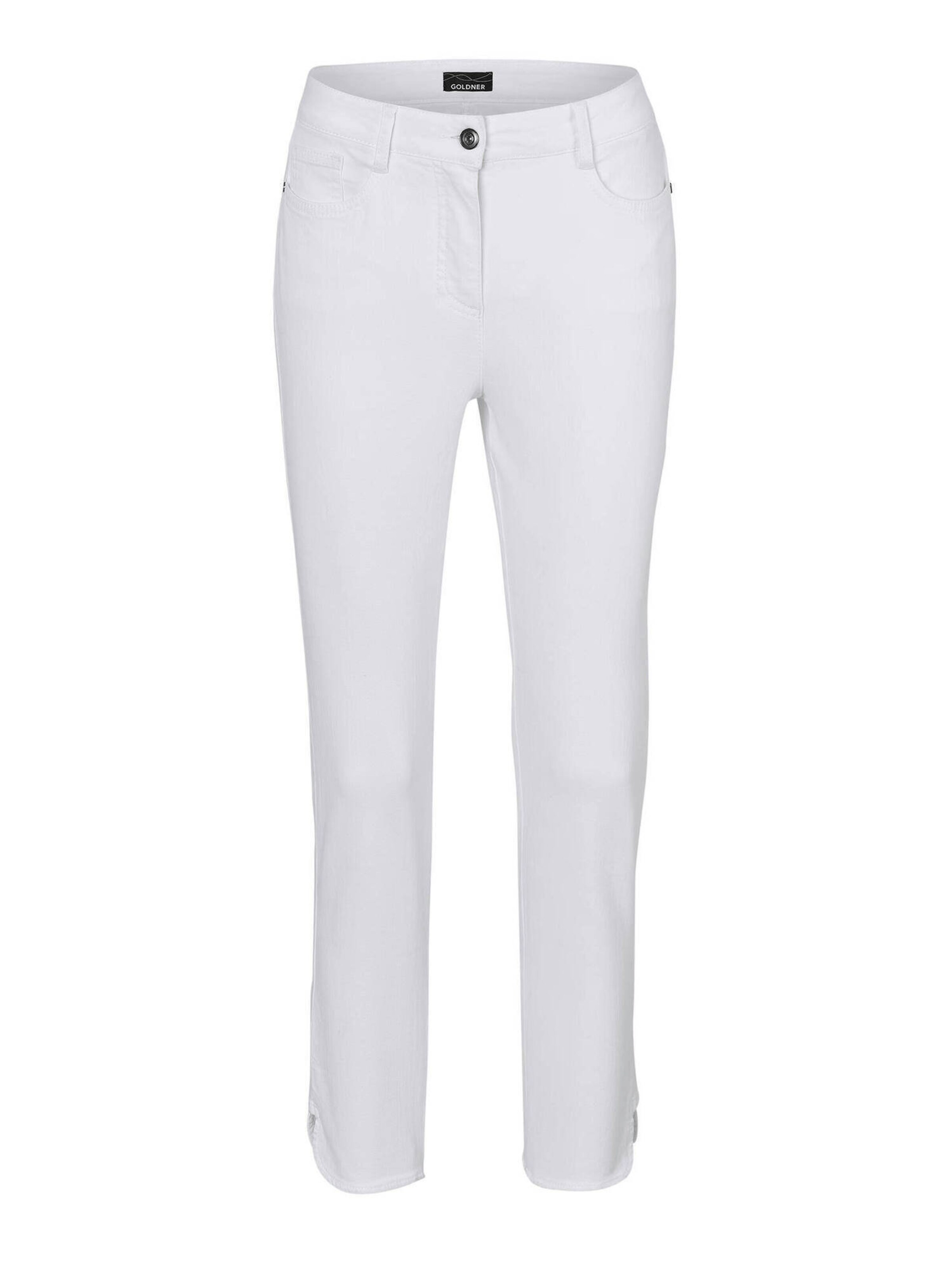 

Goldner Брюки Slim fit в белом цвете
