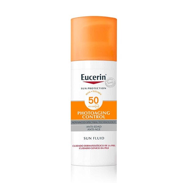 

Солнцезащитный флюид для борьбы с фотостарением Spf 50 50 мл Eucerin