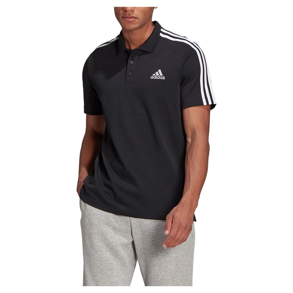 

Поло с коротким рукавом adidas Sportswear Aeroready Essentials Piqué Embroidered Small Logo 3-Stripes, черный